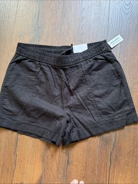 NWT Old Navy Black Women's Elastic-Waist Casual Shorts Size Small